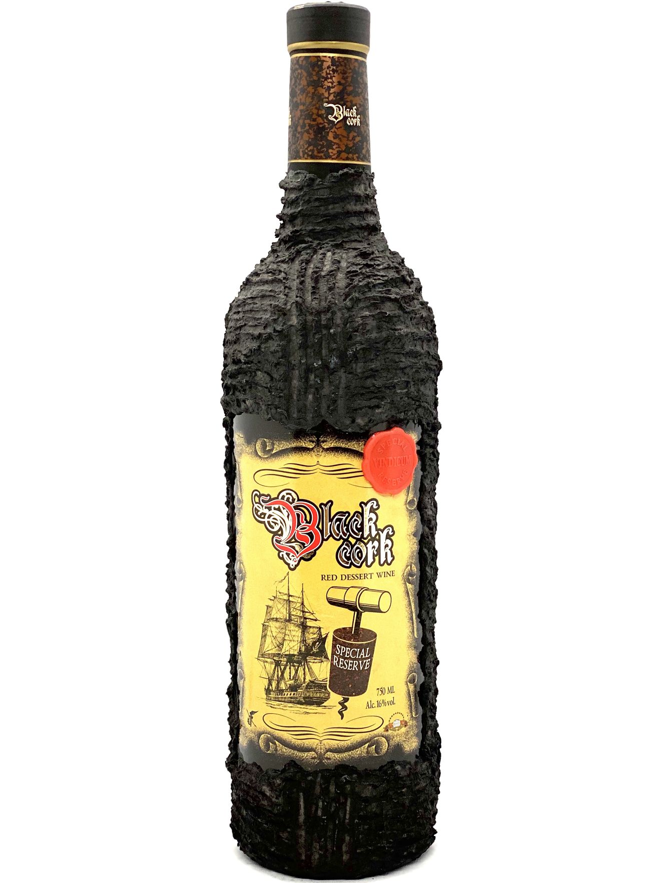 Wine & Beer Wine SPECIAL RESERVE "BLACK CORK" DESERT RED WINE 16.